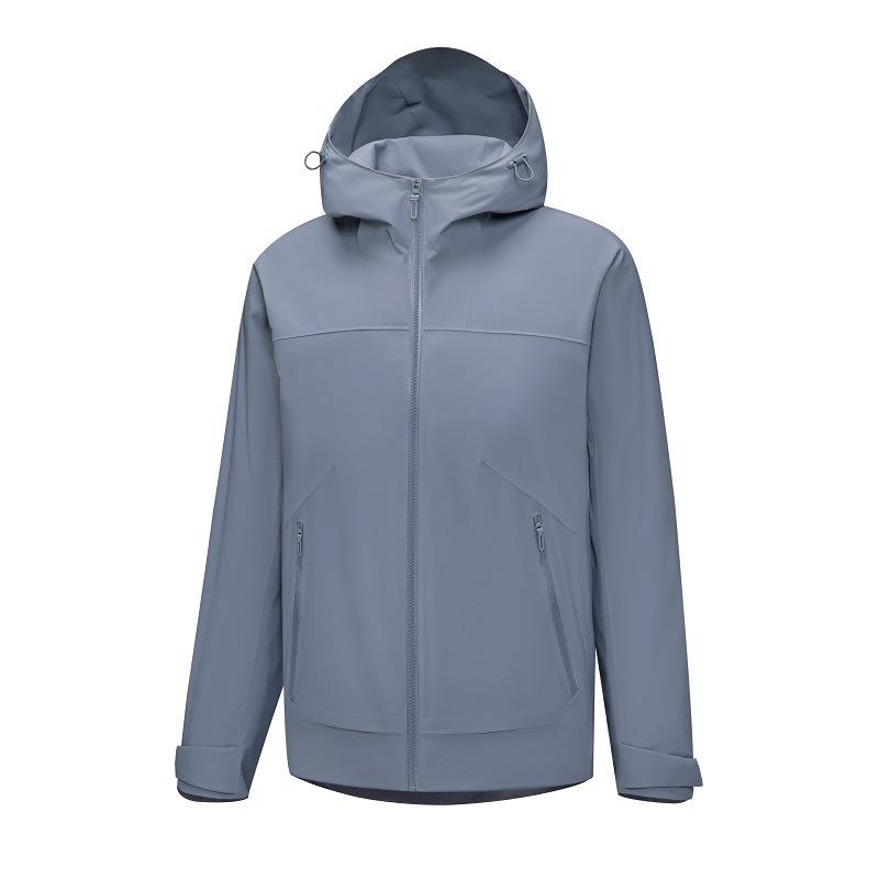 Men and Women's Jackets, Mountaineering Suits, Same Hard Shell Single-layer Windproof and Waterproof Jackets for Couples