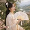 Chinese Style Bamboo Fan Decorative Handheld Fan Decorative Fan Dance Fan  Hanfu