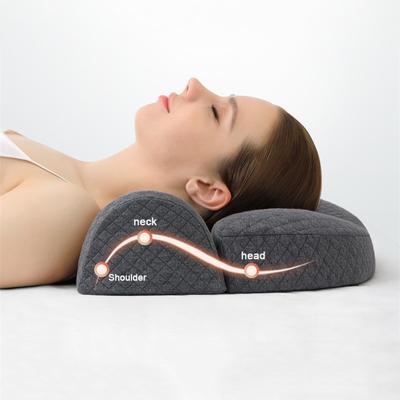 Polštář z paměťové pěny Ortopedický cervikální polštář Ergonomie Masáž Polštář na spaní Krk Úleva od bolesti Polštář s pomalým odrazem