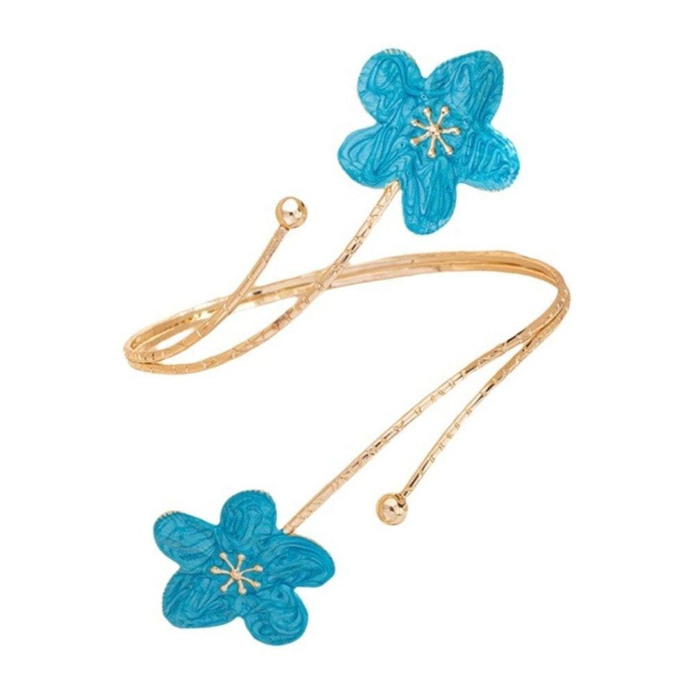 Buntes offenes Armreif Drip Oil Armband Feenblumen Armband Mädchen