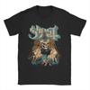 Herr Ghost Band T-shirt Ren Bomull Toppar Vintage Kortärmad Rundhalsad T-shirt Presentidé T-shirt
