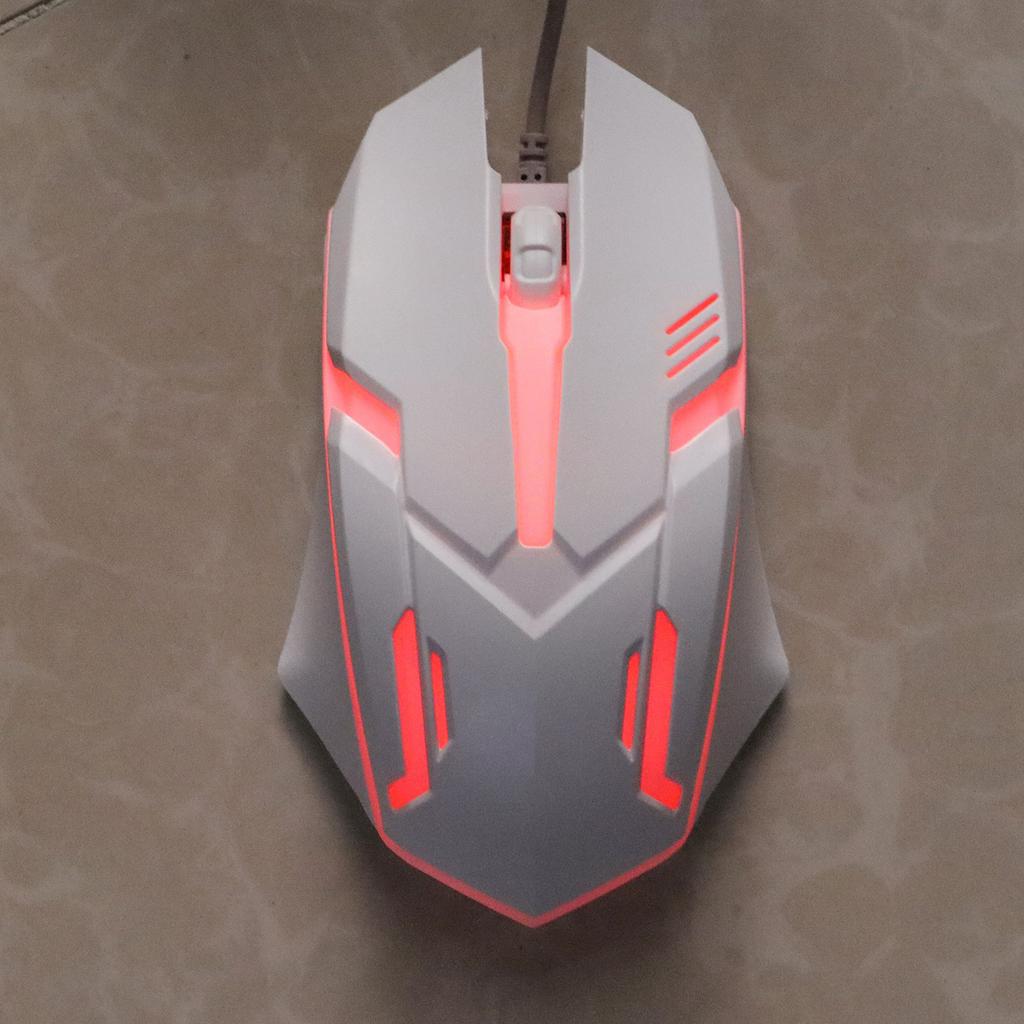 Wired Mouse USB Port Gaming   Business Luminous Optical Computer Accessories