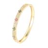 Chic Colored Zirconia Girls' Bracelet - Versatile, Luxury, and Personalized