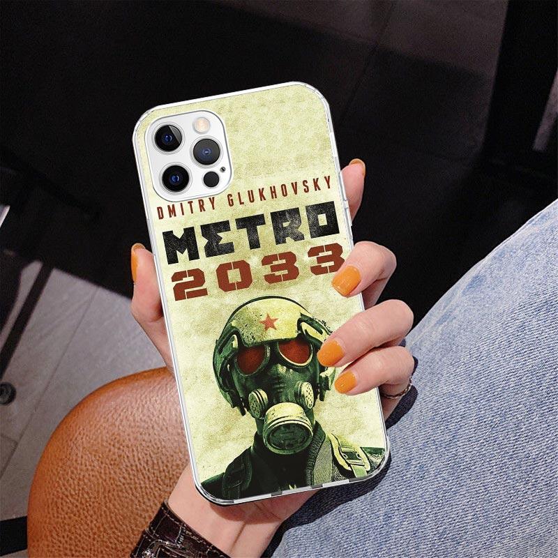 

Чехол для телефона Metro 2033 для Iphone 17 Air 16 16E 11 12 13 Mini 14 Plus 15 Pro Max 7 8 + SE 2020 Чехол для телефона Coque iPhone 13 Pro Max