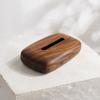 Wooden Tabletop Tissue Box Minimalist for Countertop, Office