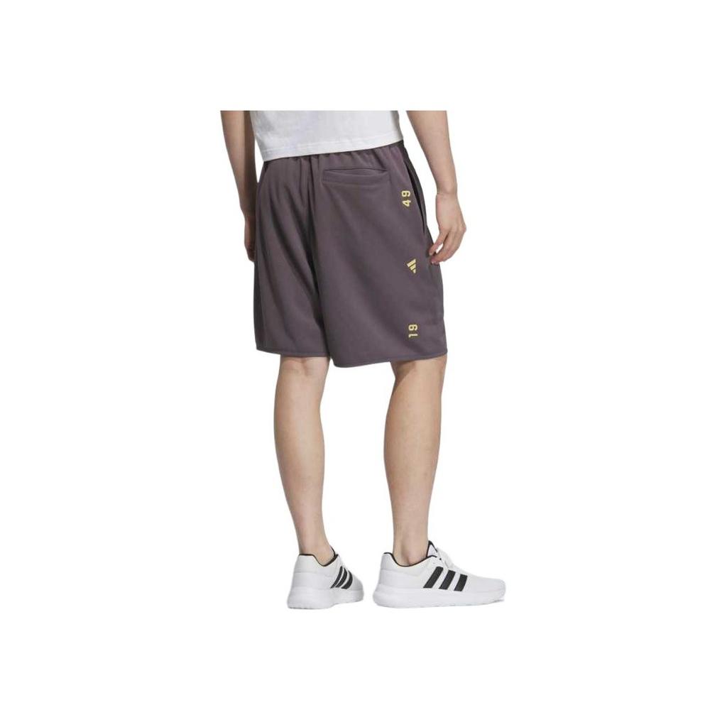 Adidas Quick-Dry Cool Comfortable Sports Five-Point Casual Shorts Men Shorts Rock-Grey JL6075