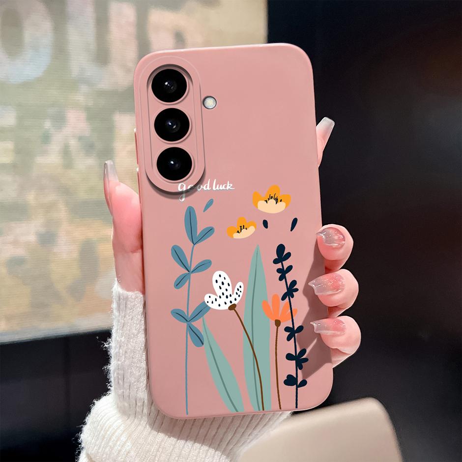 For Samsung Galaxy S26 Plus Ultra Case Pretty Sweet Girls Liquid Silicone Bumper Cover For SamsungS26 Ultra GalaxyS26Plus Fundas