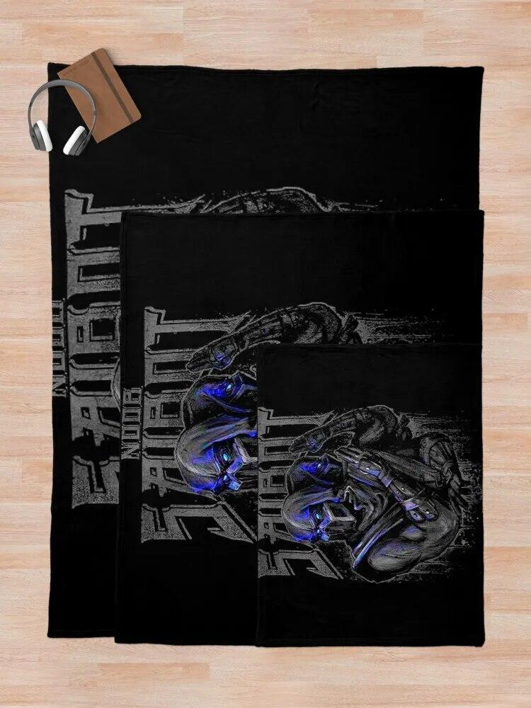 Mortal Kombat Noob Saibot Double Team Throw Blanket Loose Blanket