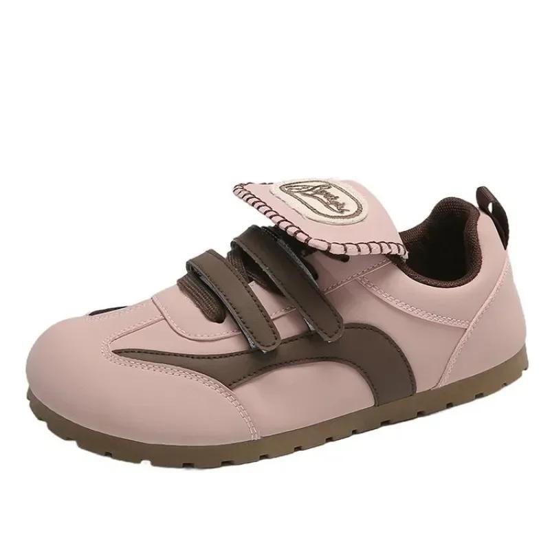 Fashion Plus Size 35-40 2024 Autumn Women Brand Sneakers Fashion Sport Shoe Flats Lace Classic Ladies Shoes High Quality Oxford Leather
