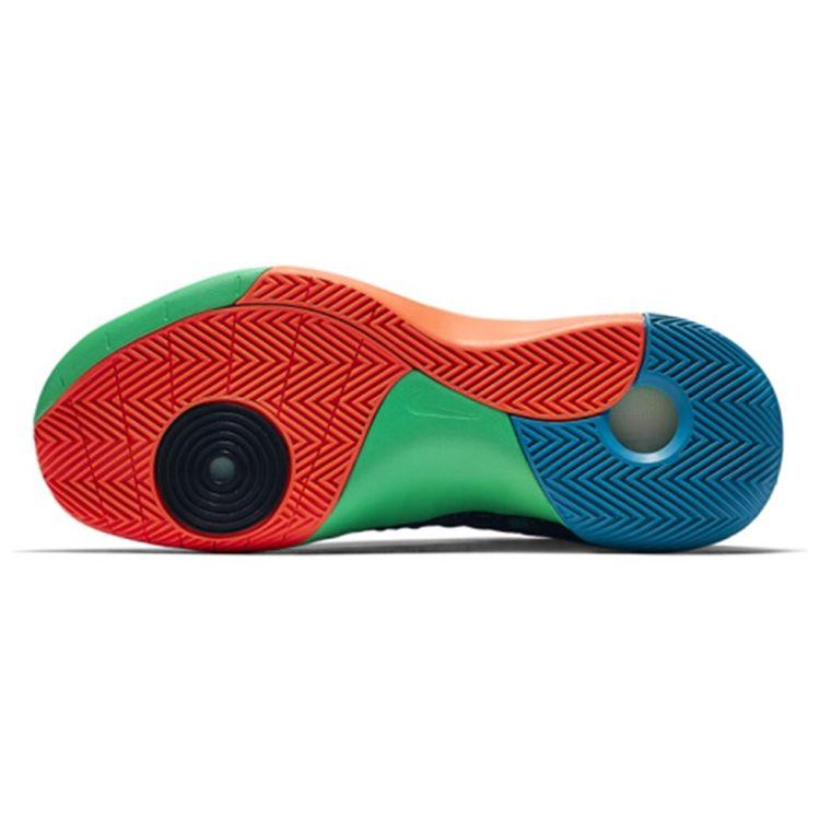 Nike Hyperdunk 2015 Round Toe Lace-Up Non-Slip Lightweight High-Top Basketball Shoes Men sneaker Black Green Red 749570-084