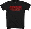 Stranger Things Classic Logo Eleven Adult T-Shirt
