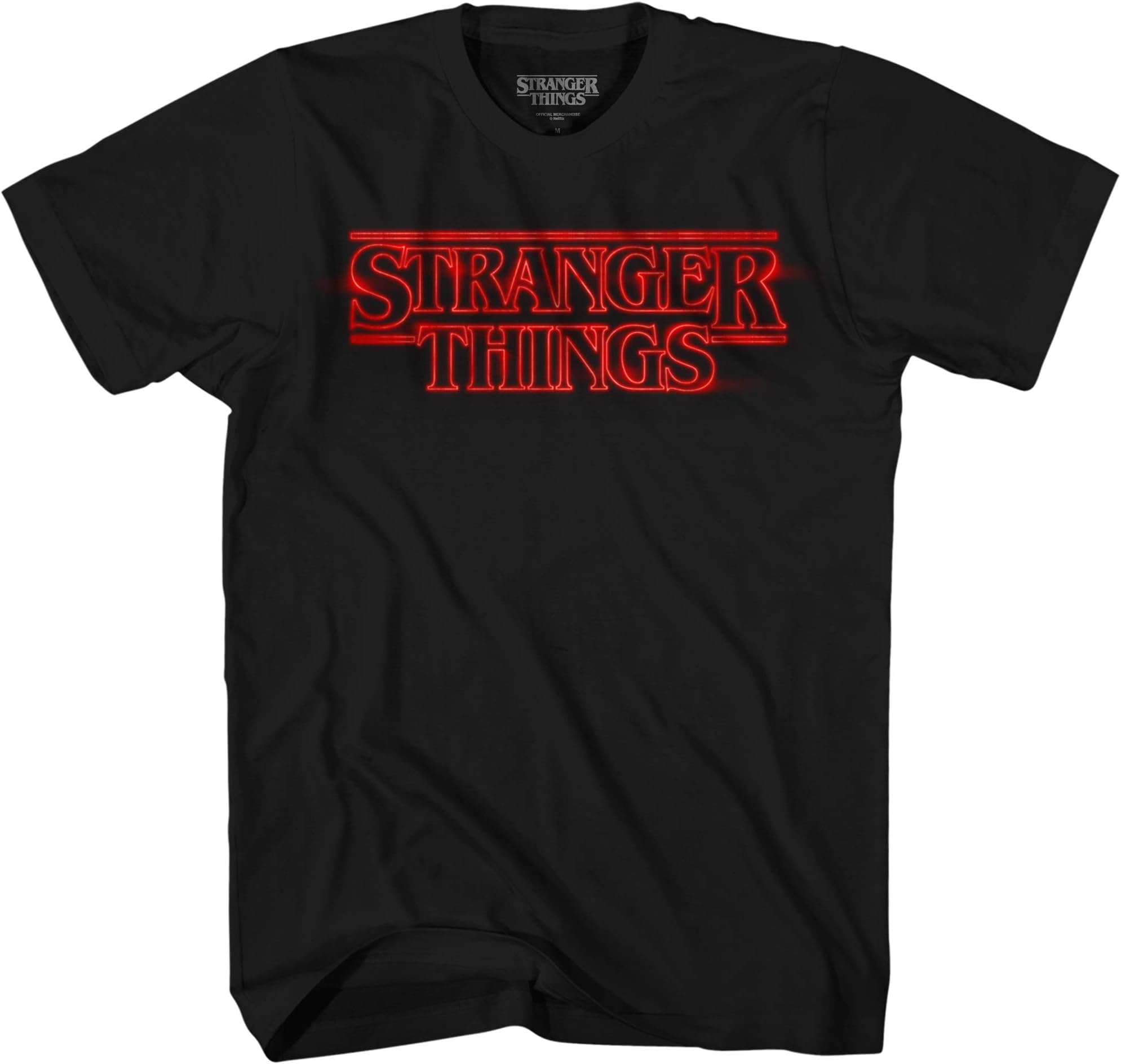 Stranger Things Classic Logo Eleven Adult T-Shirt S