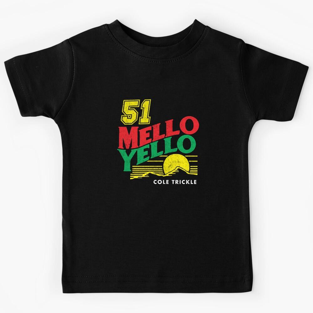 #51 Mello Yello - Cole Trickle - vintage logo Kids T-Shirt 140