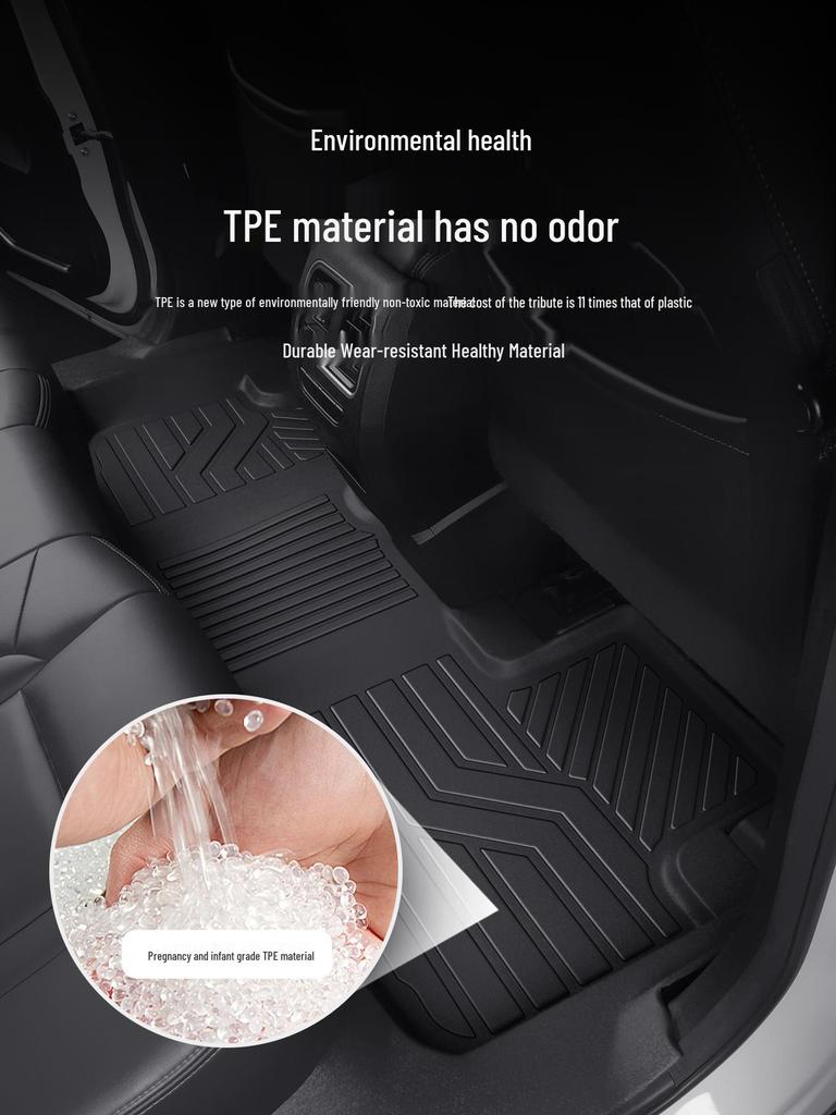 Haval F7 TPE Floor Mats: Full-Coverage Car Interior Accessories