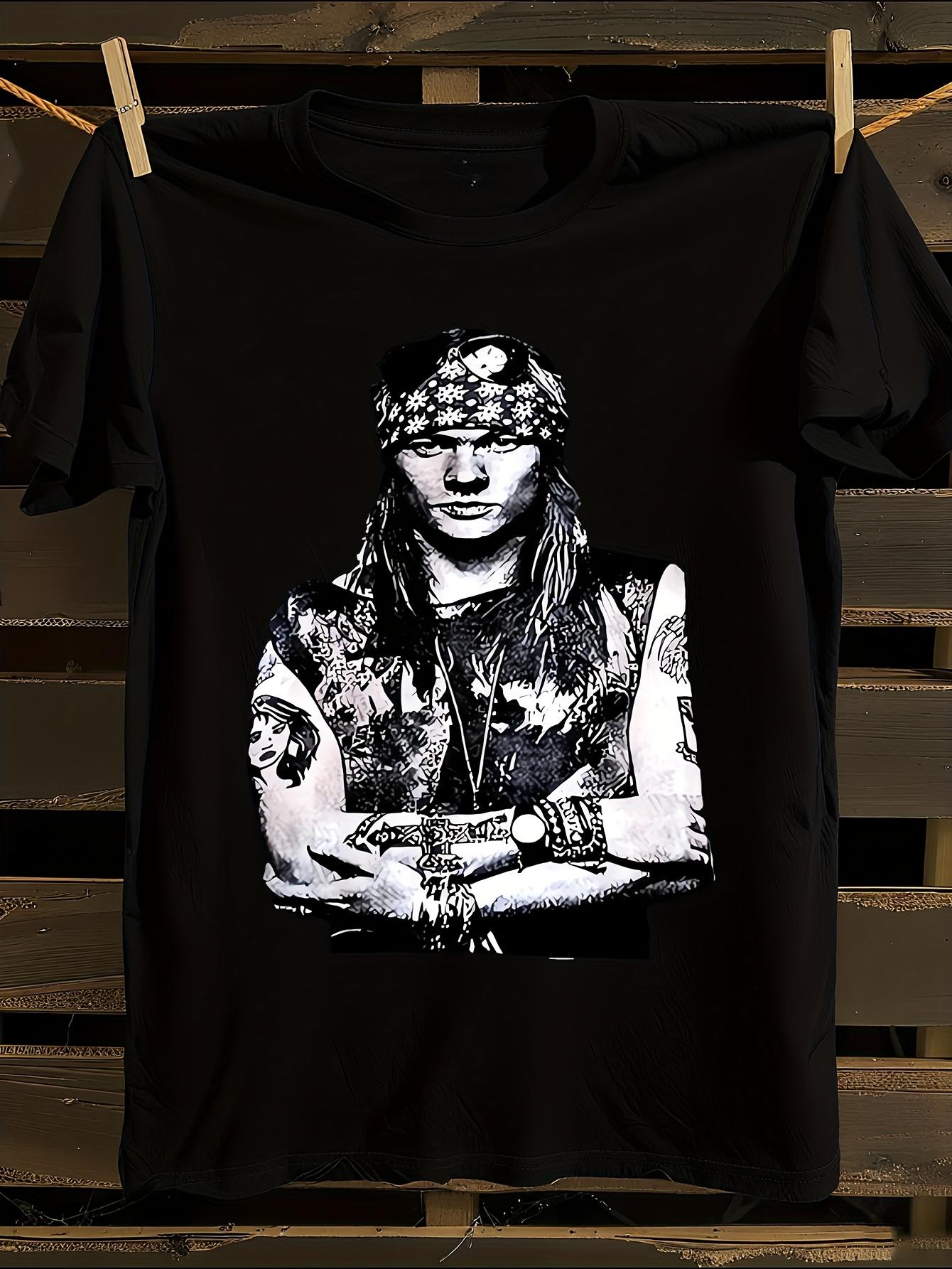 & WoAxl Rose Guns N  Roses Iconic Logo T-Shirt S