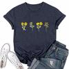 Unisex Casual Fashion Print Crewneck Loose T-shirt