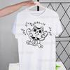 Dandadan Turbo Granny Cat Tābo Babā Harajuku Man T Shirts Tees Shirt Tops Design Short-Sleeved Aesthetic Anime T Shirt