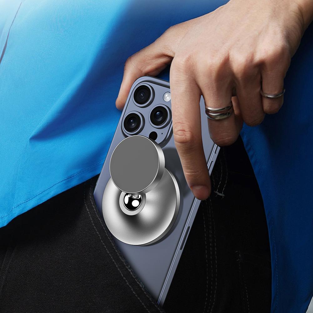 Magnetický Držák na Telefon do Posilovny Slitina Základna Silný Magnet Držák na Telefon do Posilovny & Držák pro iPhone Samsung Xiaomi Huawei pro Posilovnu Auto Kuchyň