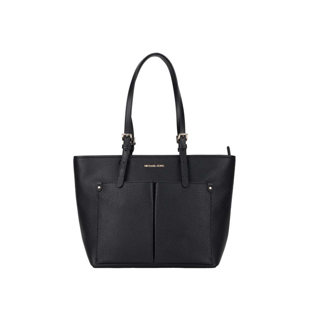Michael Kors Mk Jet Set Fashion Casual Solid Color Logo Tote Bag Women tote Black 35F3GTVT8B-BLACK