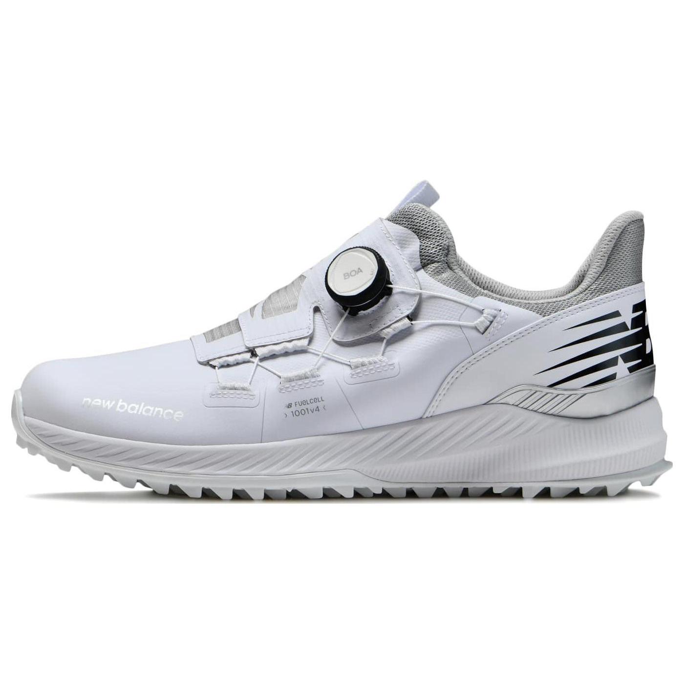 

новые Гольф-кроссовки New Balance FuelCell 1001 Boa Белый Серебристый Черный 40