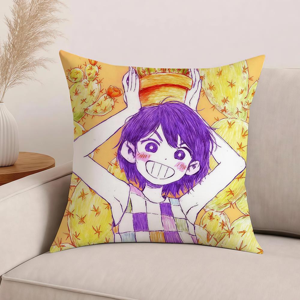 Game O-OmO-ori Pillow Case Office Cushions Suitable For Sofa Car Bedroom Decorative Cushion Cover