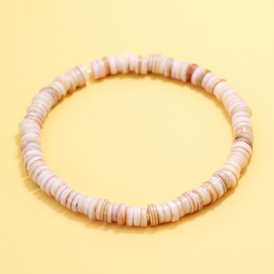 Handmade Beaded Natural Stone Colorful Shell Bracelet Women Men String Of Beads Gift for Friends Couple Jewelry Accessories Gift