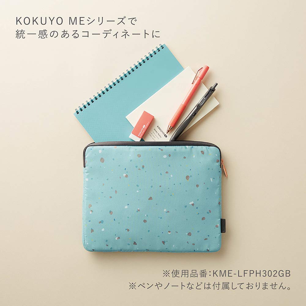 KOKUYO ME Flat Pencil Case Gradient Pouch, Size, Pink, KME-LFPH103RP