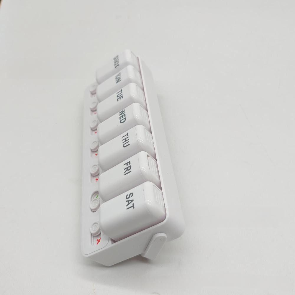 Detachable Weekly Pill Organizer 7-Grid Pill Dispenser Portable Medicine Storage Case  Home