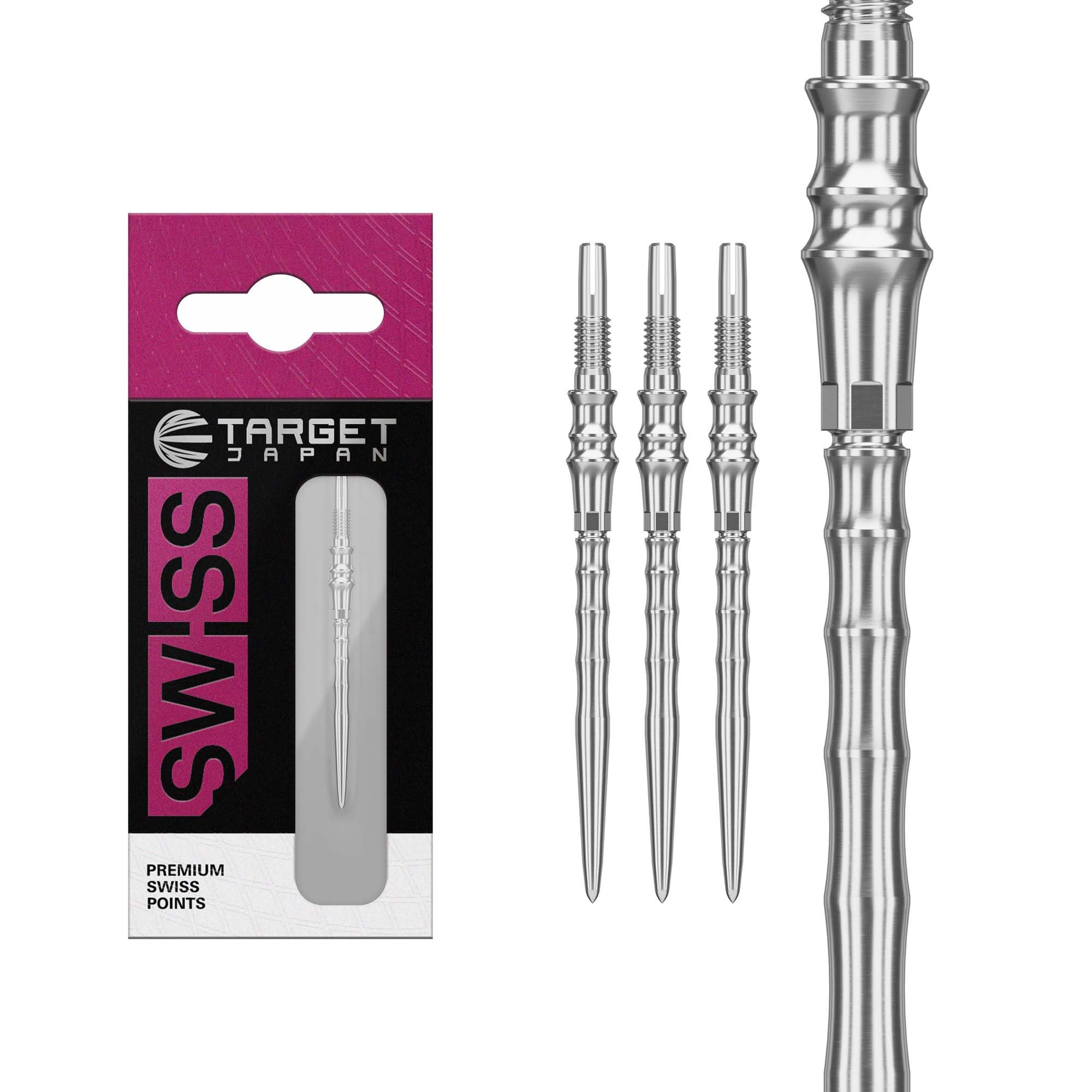 TARGET Japan Premium Swiss Point Silver 35mm 340380