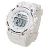 Fieldwork Women's Digital Watch, 3 ATM Water Resistant, Multi-Function, Urethane Strap, White, YM091P-1