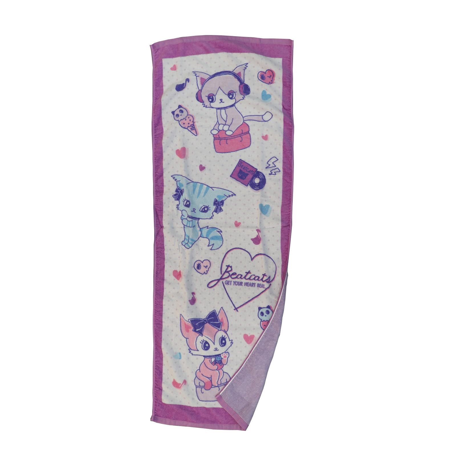 

Marushin Beat Cats Bath Towel for Perfect for and Character Design for 3125007900 Kids, Beach, Ocean, Pool, Summer, Swimming, Girls,