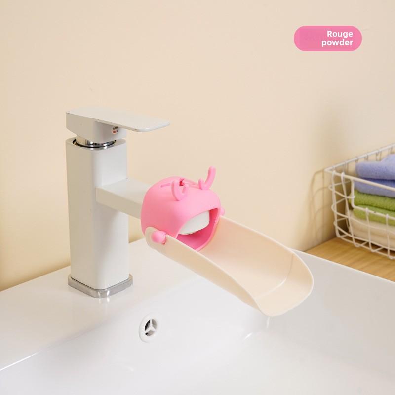 Cartoon Faucet Extender for Kids, Hand Washing Sink Extender, Splash Guard, Bathroom Accessory