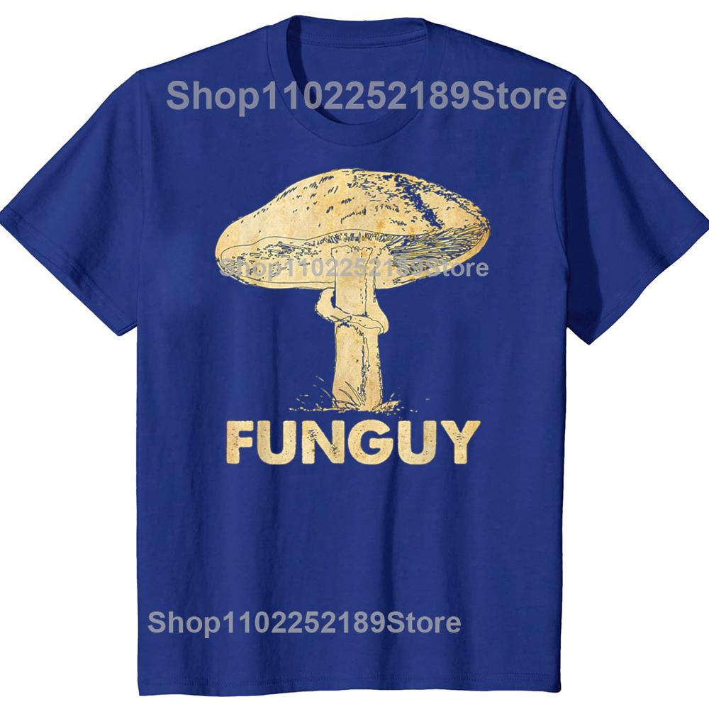 Funguy Zábavné Houby Houba Grafická Trička Tričko Pánské Dámské Módní Ležérní Oversized 100% Bavlna Tričko