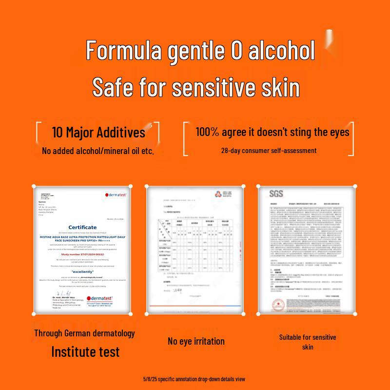 Mistine Water-sense Matte Facial Sunscreen