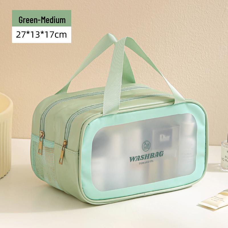 Large Capacity Portable Travel Toiletry Bag with Wet-Dry Separation
