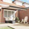 Retractable Awning Beige 300 X 250 Cm Linen and Aluminum