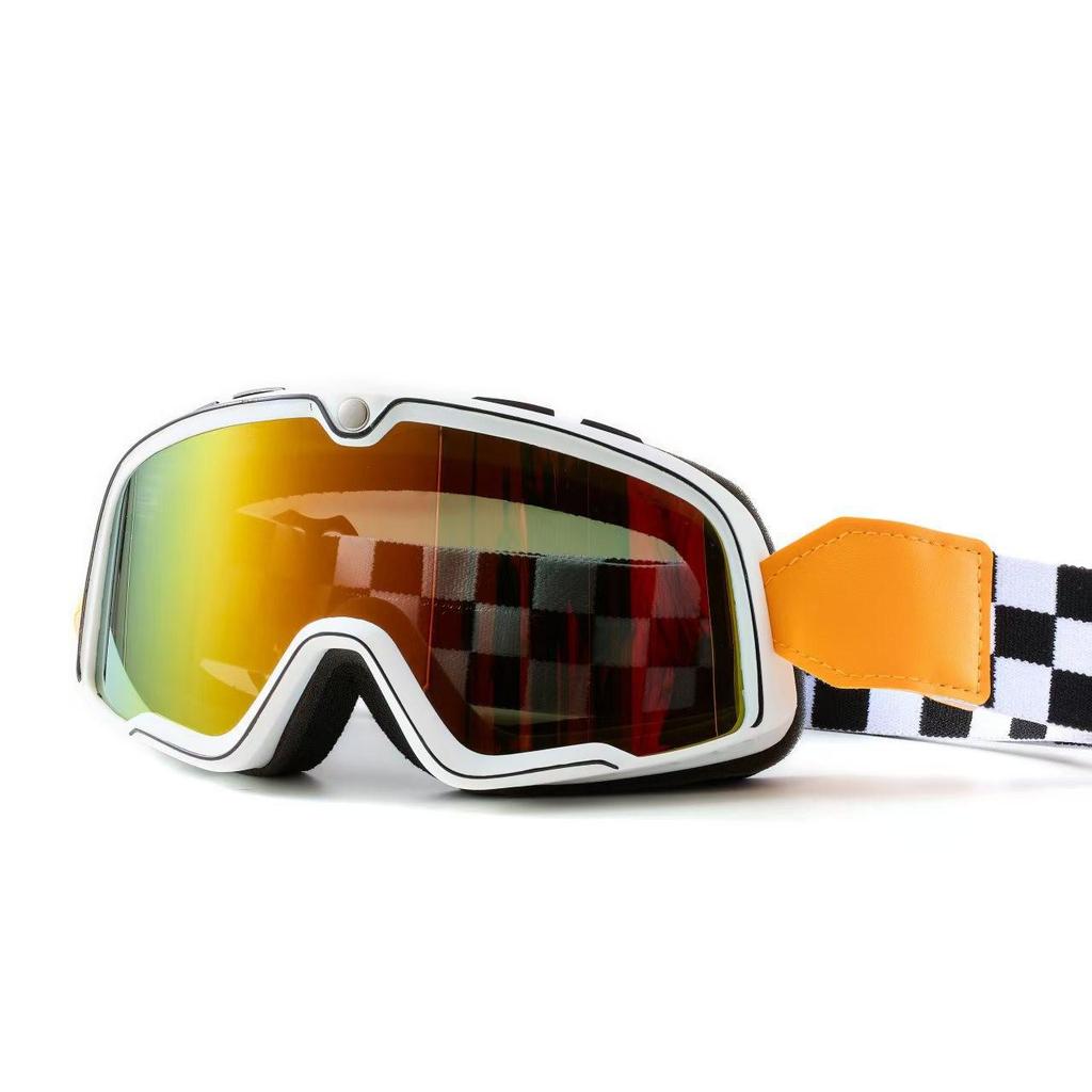 Popular Windproof & Sandproof Motorcycle Riding Goggles – Off-Road & Harley Helmet Compatible
