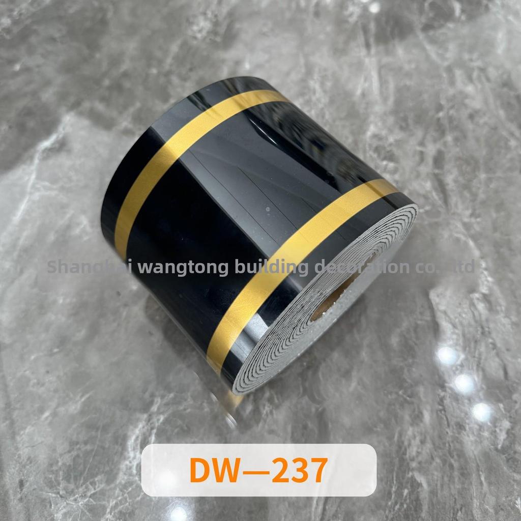 Silná role, Tapeta s panelem z mramorových dlaždic v evropském stylu, Samolepicí PVC imitace cihly, DIY odnímatelná, Podlahová a nástěnná ochranná lišta