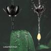 Adjustable Divert Water Rain Chain Cup Outdoor Metal Replacement Lotus Shape Rain Catcher Chain Gutter Rain Chain