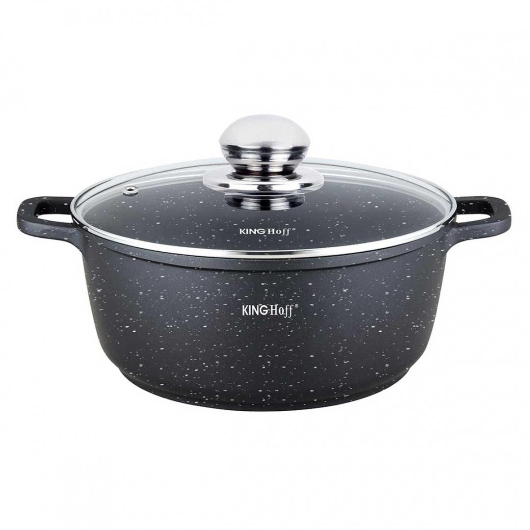 Kinghoff 1594 - Braadpan - met Aromaknop - 22 cm - 3.3 liter 14