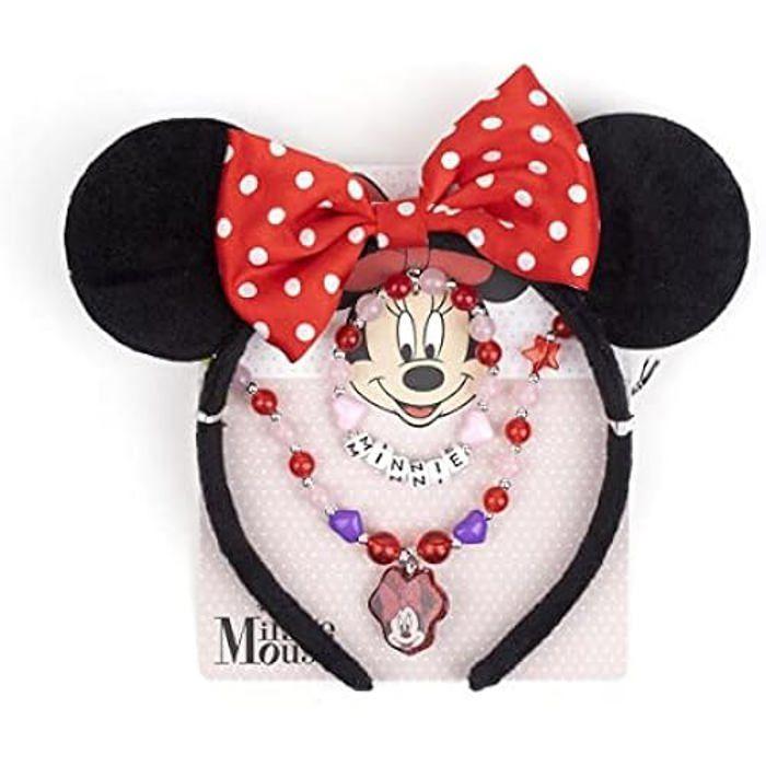 Pack de Bijoux et Diadème - ARTESANIA CERDA - Minnie - Multicolore - 4 Pièces - Pour Fille