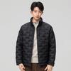 Unisex 2025 Autumn/Winter White Duck Down Jacket - Warm, Lightweight, and Versatile with Stand Collar.