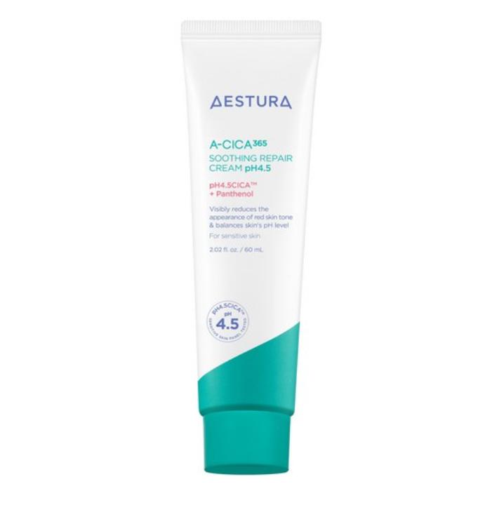 AESTURA A-Cica 365 Repair Cream pH4.5 60ml – Soothing Barrier Repair Moisturizer 1 ea
