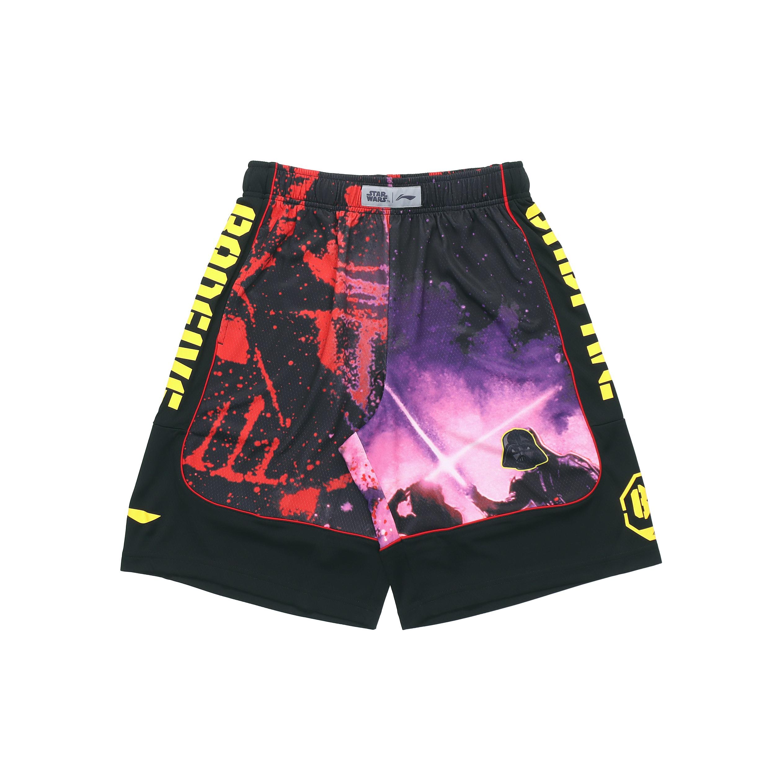 Li Ning Disney Casual Shorts Men s Black AAPQ241-1 L