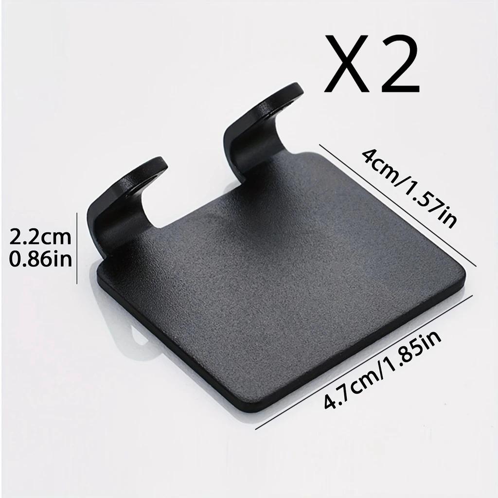 

Настенный держатель без проколов - зарядное устройство для мобильного телефона и полка для хранения банных полотенец/халатов, универсальный крючок для стены бронзовый