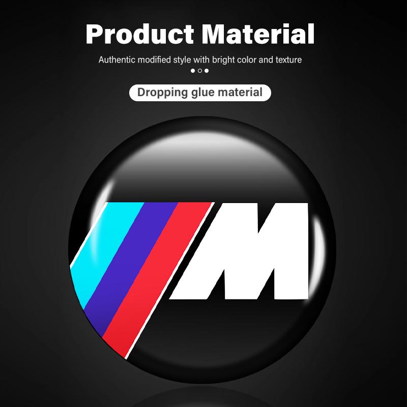 Wzcr7 For BMW Car Door Keyhole Sticker Auto Lock Decoration Protection Decal Auto Door Accessories 1 3 5 7 Series M F01 F20 F10 F13
