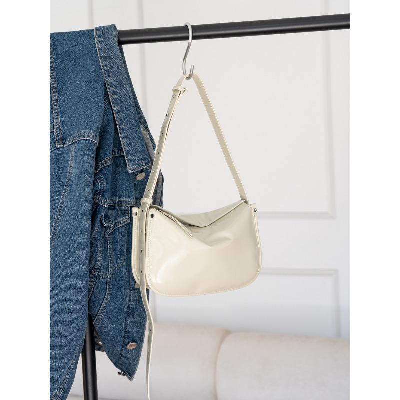 Fashionable Genuine Leather Women's Bag Crossbody Bag Retro Single-shoulder Bag Women's Underarm Bag