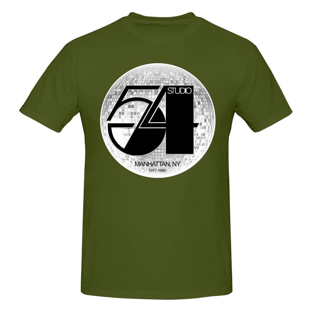 Funny Studio 54  Disco Ball  Side Unisexs Printed Tshirt Unisex T Shirtshirt Gym