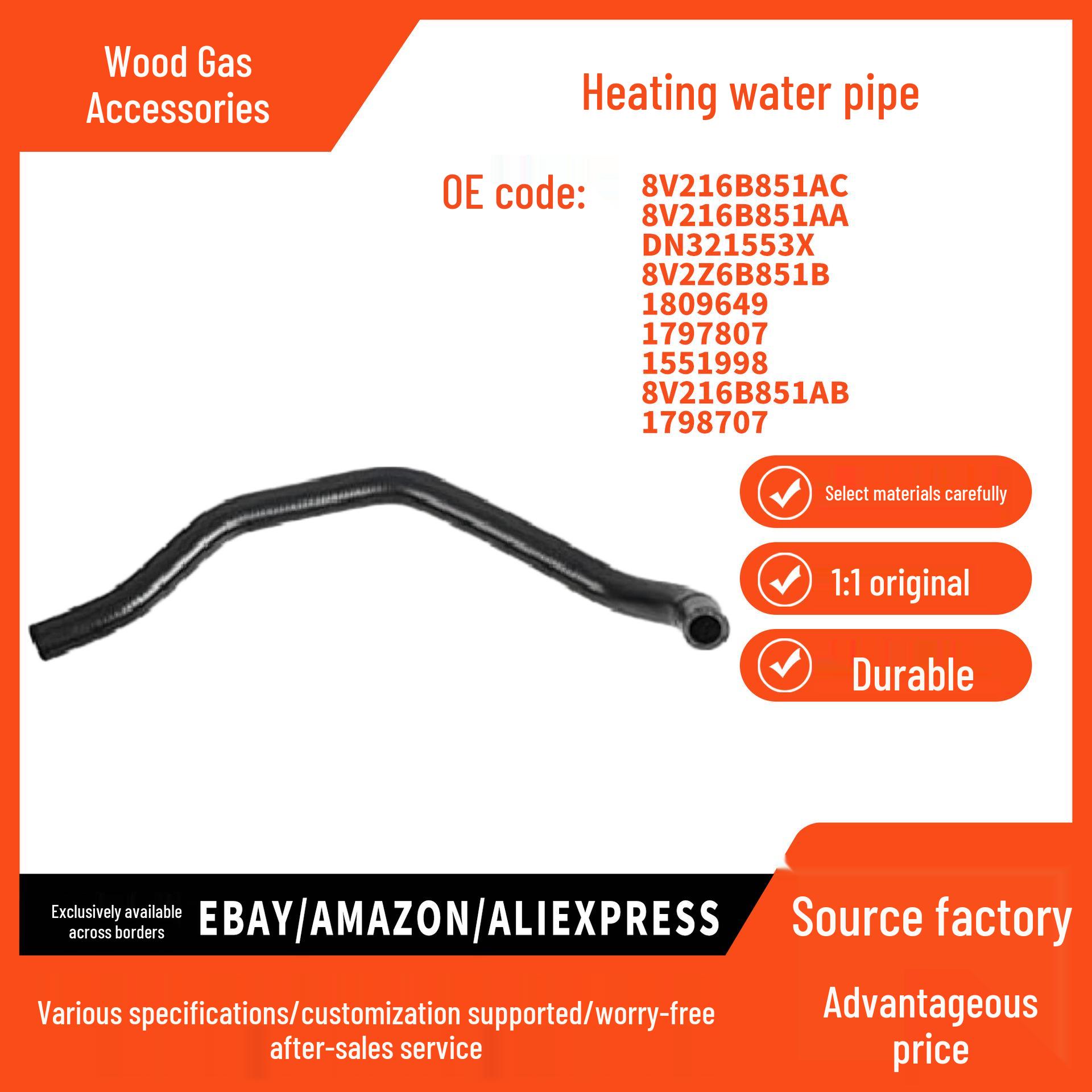 Radiator Inlet Hose for Ford Fiesta 2013 ST 1.4/1.6T Heater Water Pokess