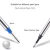10Pcs Replacement Ballpoint Pen Refills Metal Ballpoint Refill Universal Pen Refills 0.5mm OR 0.7mm For Daily Writing